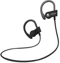 Volkano Race Series Sport Earhook Earphones - Black Bluetooth Headset  (In the Ear)