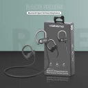 Volkano Race Series Sport Earhook Earphones - Black Bluetooth Headset  (In the Ear)